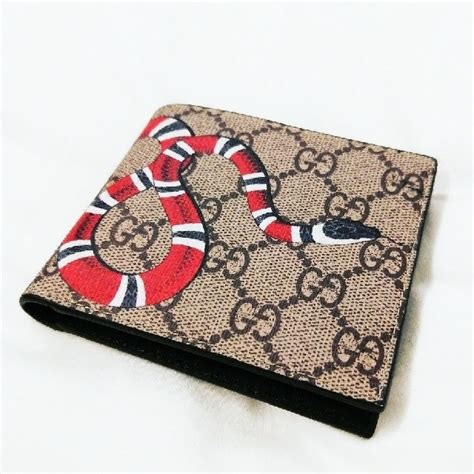 gucci snake belt.|Gucci wallet snake original.